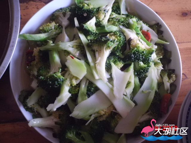 清炒西兰花