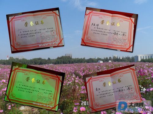 获奖证书